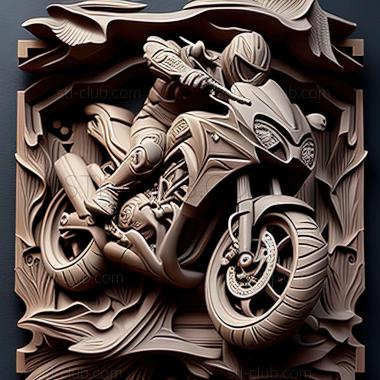 3D модель Suzuki Gladius (STL)